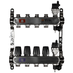 Коллекторная группа TIM нерж., без расходомеров ф 1