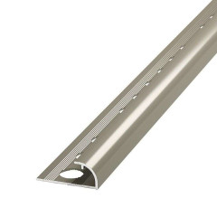 Профиль под плитку алюм. 7-8мм наруж. 2,7м Шампань (ПК-03-7.2700-042л Лука)