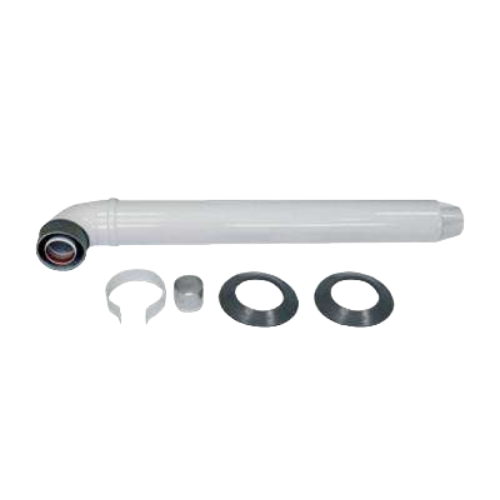 Комплект коаксиальный VIVAT ф 60/100 0,75м для котлов с подключением через хомут