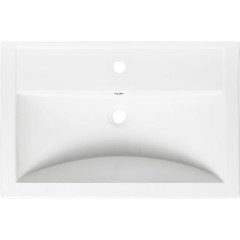 Умывальник мебельный 60 Фостер с отв., белый