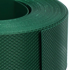 Лента бордюрная протэкт H=15см, L=9м хаки д/газонов (451972)