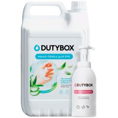 Мыло-пенка для рук с ароматом Алоэ и зеленого чая 5л +дозатор DUTYBOX (db-5189)
