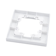 Рамка 1-пост Universal Афина серебро A0053-S