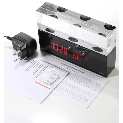 Метеостанция Ea2 BB104S черный/прозрачный