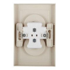 Розетка 2-ая 2P AtlasDesign в сборе беж. SchE ATN000220