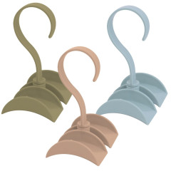 Вешалка для сумок и платков МУЛЬТИДОМ пластиковая (VL26-67)