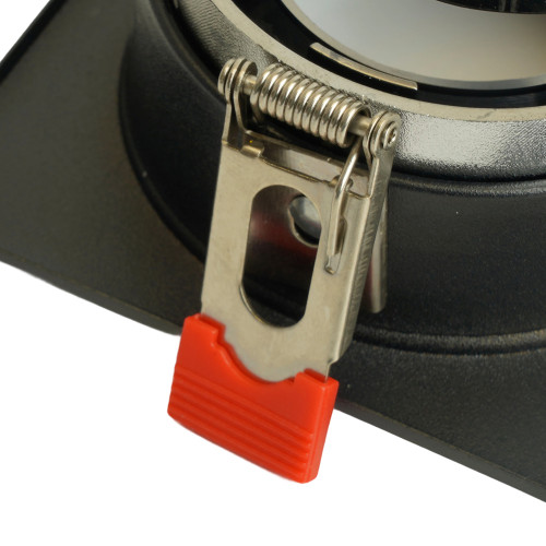 Свет. точ. Feron DL3112 MR16 квадрат черный/черный/хром(51408)