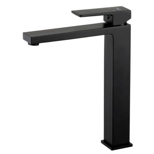 Смеситель для умывальника FRAP F1091-26 высокий, чёрный