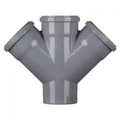 Крестовина кан. внутренняя РТП 1-плоск ф 110/110/110х45°