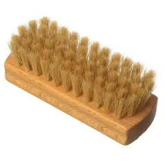 Щетка д/обуви 10см дерево, нат.светлый волос, 59 пучков Б/050 Yozhik