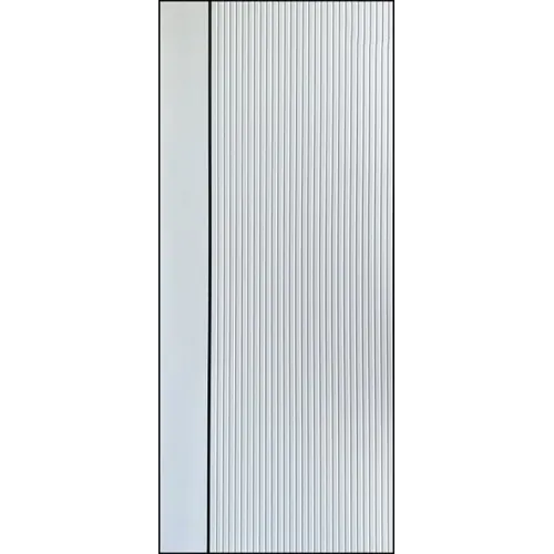 Дверное полотно VDM-45 ДГ 80 Шагрень белая, покрытие ПВХ (VD)