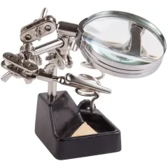 Держатель универсальный с лупой x2.5 