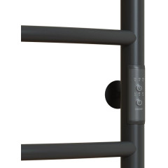 Полотенцесушитель электр. MIXLINE CAPELLA 60х50, таймер, 4п, графит (557646)