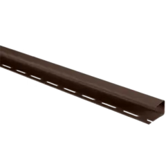 АЛЬТА планка к сайдингу для цоколя ДЖЕЙ-ТРИМ 3 м Коричневый