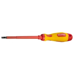 Отвертка диэлектрическая KRAFTOOL SL 5,5х125 мм (250083-5.5-125)