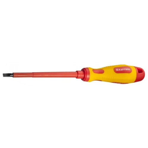 Отвертка диэлектрическая KRAFTOOL SL 5,5х125 мм (250083-5.5-125)