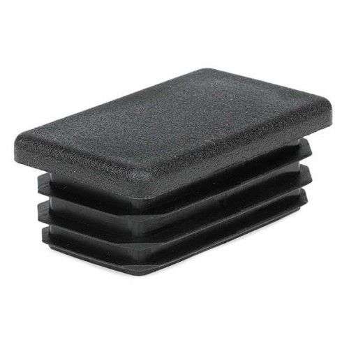 Заглушка для стальных труб пластиковая, прям. 60х80мм