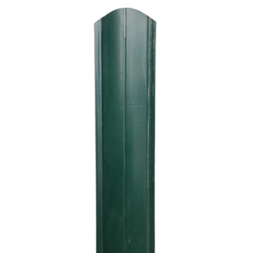 Штакетник радиусный 1,2м RAL6005 двухсторонний