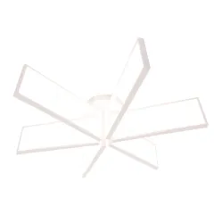 Светильник ESTARES MALDI 165W(1650Lm) 2000K-4000K-6000K d850 ПДУ, белый/белый