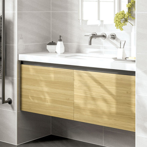 Раскладка под плитку 10 мм наружный  Деконика 005-0 серый глянец Д-ПЛ10-Н 005-0 2,5м