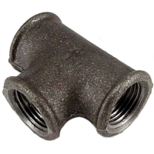 Тройник чугунный ф 40 г/г/г