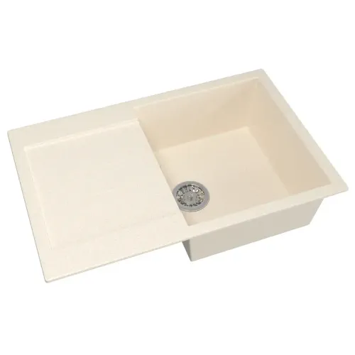 Мойка комп. MIXLINE ML-GM31 500х770x190мм, бежевая, сифон