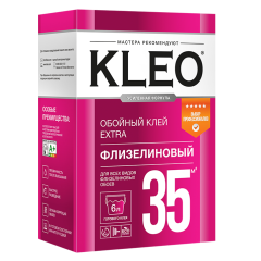 Клей обойный KLEO EXTRA флизелин 35 кв.м. 240г (20)