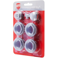 Набор для установки радиатора ROYAL THERMO СЕРЕБРИСТЫЙ ф 3/4