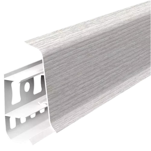 Плинтус напольный 55мм 2,2м 