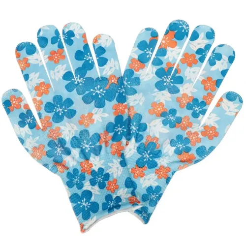 Перчатки полиэстер Цветочек (317638)