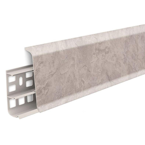 Плинтус напольный 55мм 2,2м 