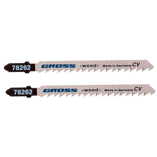 Пилки для лобзика GROSS 2шт 3103+T101D (78262)