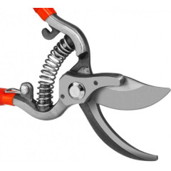 Секатор GRINDA цельнокованый, плоскостной, 150 мм (423101)