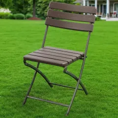 Мебель садовая Green Days Уют 180х75х74см, стол+4 стула, цвет коричневый (325689)