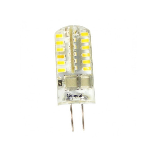 Лампа G4 светодиод.3Вт 12В 4500К GENERAL (250Lm) 652300