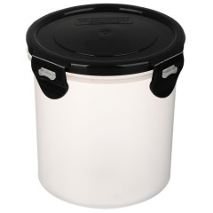 Контейнер герметичный для СВЧ с защелками круглый 0,7л (861-342)