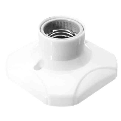 Патрон-основание E27 керамический белый TDM SQ0335-0024 (55592)