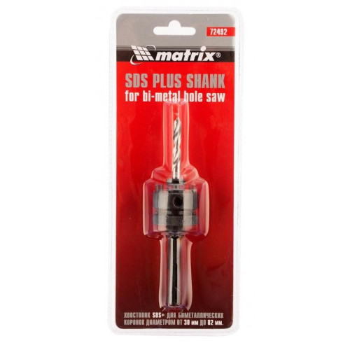 Адаптер для круговых пил SDS+ Bi-metall MATRIX свыше 30мм (72492)