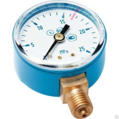 Манометр газосварочный РЕДИУС кислородный 25,0 МПа (102042)