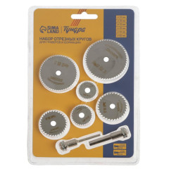 Насадка для гравера ТУНДРА (6 насадок и адаптеры, 3,2/6 мм (9317152)