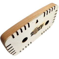 Термогигрометр ТН-28 Очки алюм. 2мм(термо ольха)