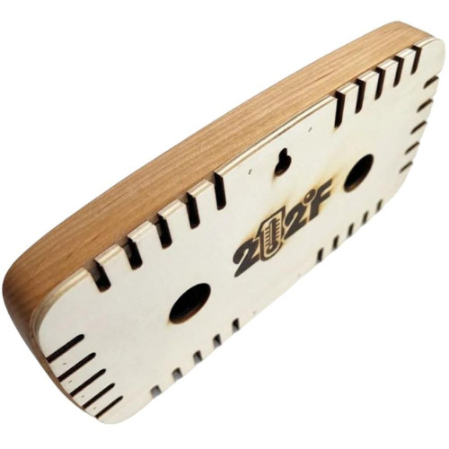 Термогигрометр ТН-28 Очки алюм. 2мм(термо ольха)