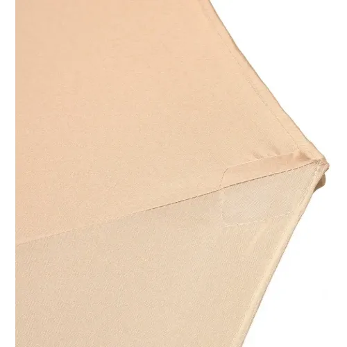 Зонт садовый 270*270см бежевый с подставкой 51*12*51см (502005)