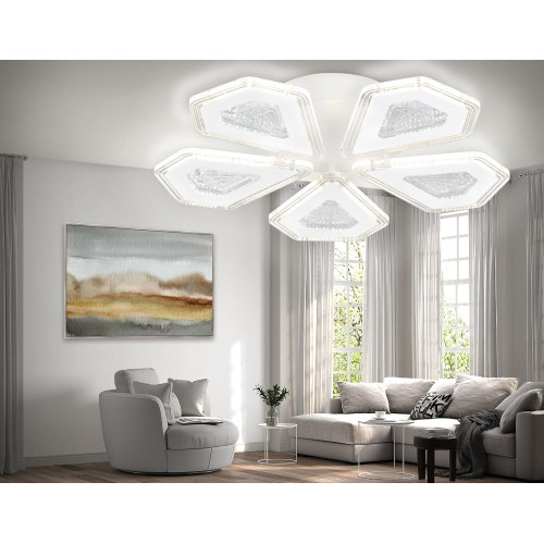 Светильник AMBRELLA FA4030/5 WH 96W 3000-6400K белый