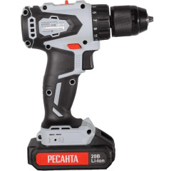 Шуруповерт РЕСАНТА ДА-20-2ЛК-Б (75/14/10) (*15)