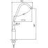 Кран для фильтрованной воды FRAP F1052-10, хром