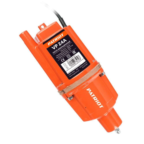 Насос вибрационный PATRIOT VP 24А, нижний забор, 300 Вт (*6)
