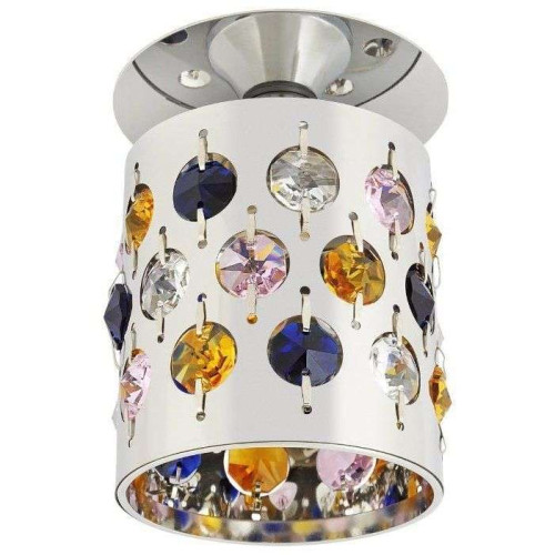Свет. точ. FT877 G9 хром/разноцветные кристаллы(*1)