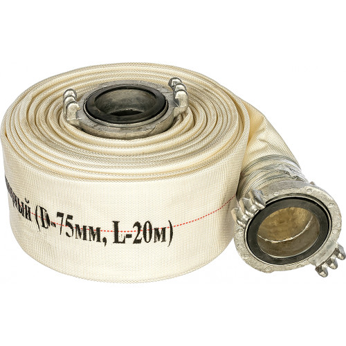 Шланг нп CHAMPION ГР-80 (1,6Мпа, D-75мм, L-20м) с головкой (С2543)
