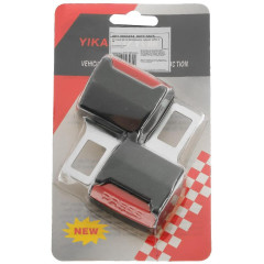 Заглушка ремня безопасности 2шт черный, пластик (3043434)